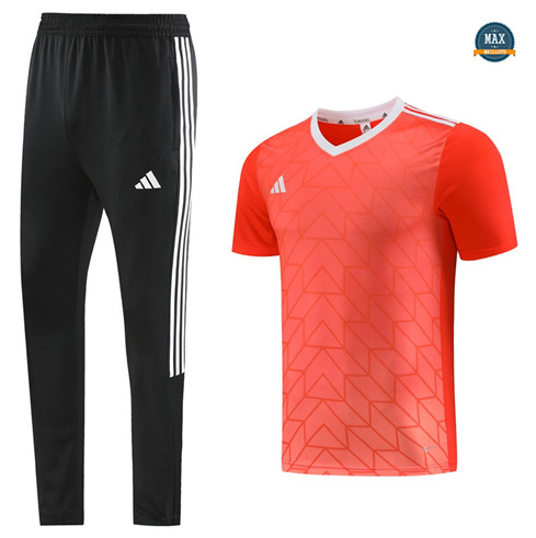 Marque Max Maillot Adidas + Pantalon 2023/24 Training Orange personnalisé