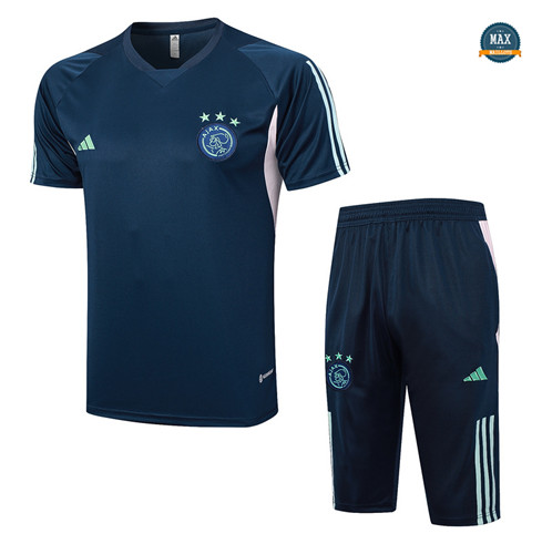 Acheter Max Maillot AFC Ajax + Short 2023/24 Training Bleu Marine fiable