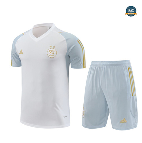 Nouveaux Max Maillot Algérie + Short 2023/24 Training Blanc prix