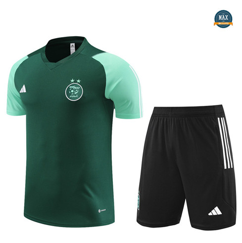 Soldes Max Maillot Algérie + Short 2023/24 Training Vert grossiste