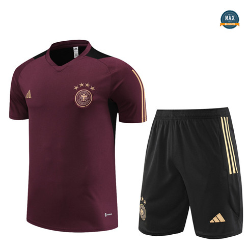 Acheter Max Maillot Allemagne + Short 2023/24 Training Violet fiable