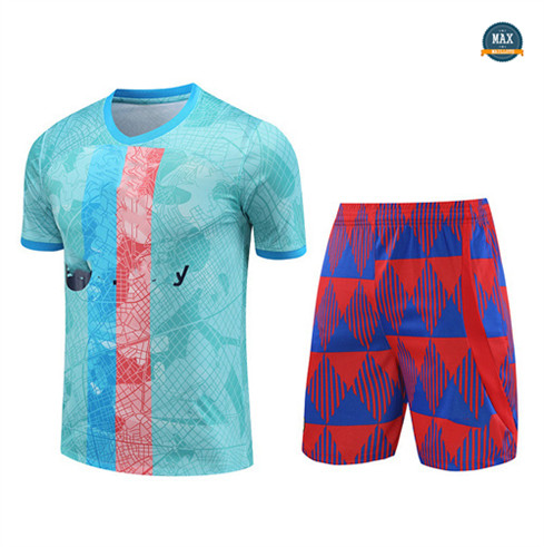 Achetez Max Maillot Barcelone + Short 2023/24 Training Bleu pas cher