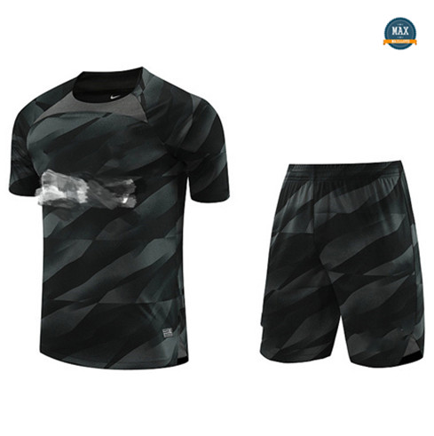 Acheter Max Maillot Gardien de but Barcelone + Short 2023/24 Training Noir fiable