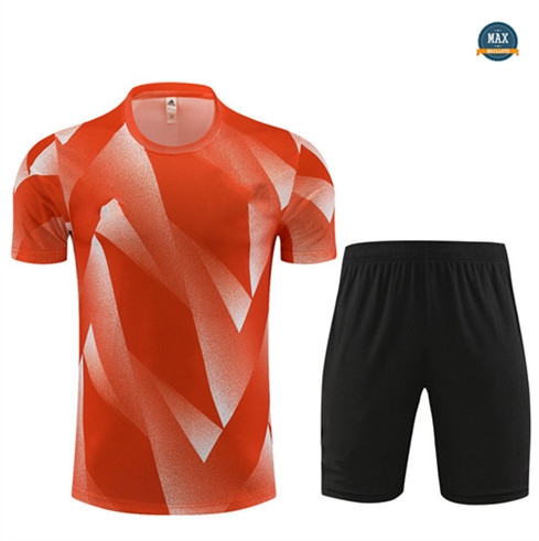 Marque Max Maillot Bayern Munich + Short 2023/24 Training Orange personnalisé