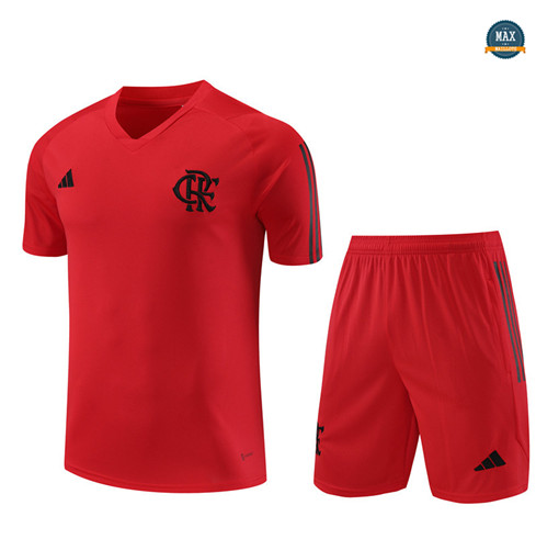 Site Max Maillot Flamengo Enfant + Short 2023/24 Training Rouge discout