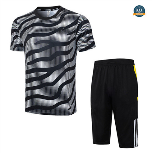 Acheter Max Maillot Juventus + Short 2023/24 Training Gris fiable