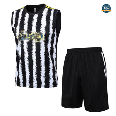 Vente Max Maillot Juventus Debardeur + Short 2023/24 Training Blanc original