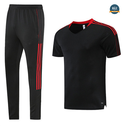 Achetez Max Maillot Manchester United + Pantalon 2023/24 Training Noir pas cher