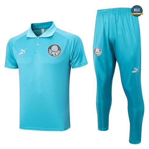 Nouveaux Max Maillot Palmeiras Polo + Pantalon 2023/24 Training Bleu prix