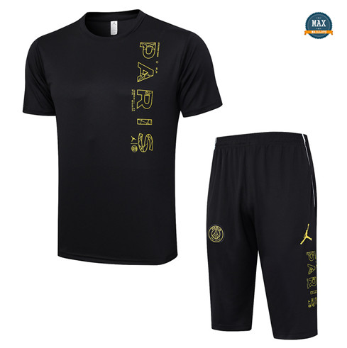 Vente Max Maillot Paris Saint Germain + + Pantalon 3/4 Training 2023/24 Noir original