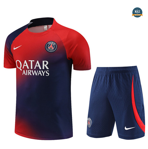 Site Max Maillot Paris Saint Germain + Short 2023/24 Training Bleu discout