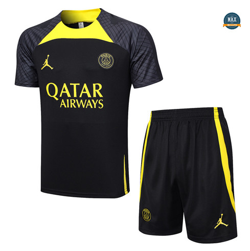 Site Max Maillot Paris Saint Germain + Short 2023/24 Training Noir discout