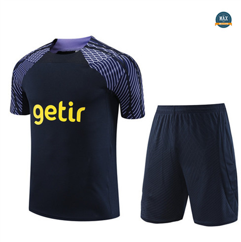 Site Max Maillot Tottenham Hotspur + Short 2023/24 Training Bleu discout