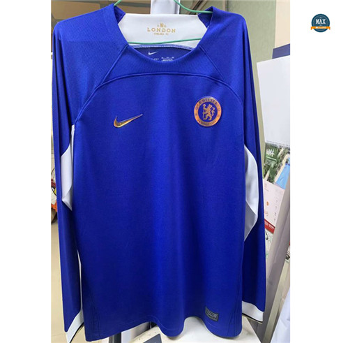 Créer Max Maillot Foot Chelsea Domicile Manche Longue 2023/24