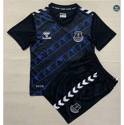 Flocage Max Maillots Foot Everton Enfant Gardien de but Noir 2023/24