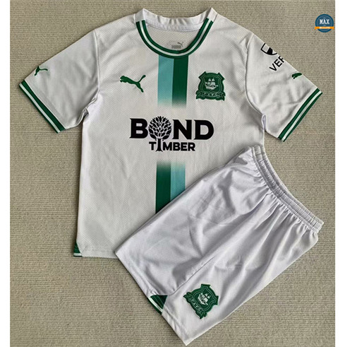 Achetez Max Maillots Foot Plymouth Argyle Enfant Exterieur 2023/24