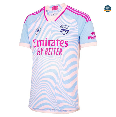 Flocage Max Maillots Foot Arsenal Femme League Exterieur 2023/24