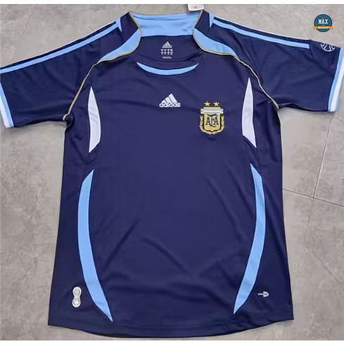 Marque Max Maillots Foot Retro 2006 Argentine Exterieur