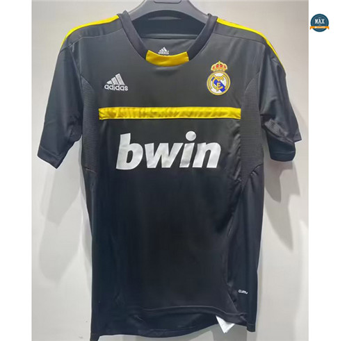 Soldes Max Maillots Foot Retro 2011-12 Real Madrid Noir