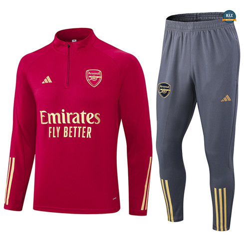 Flocage Max Maillots Survetement Arsenal 2023/24 Rose