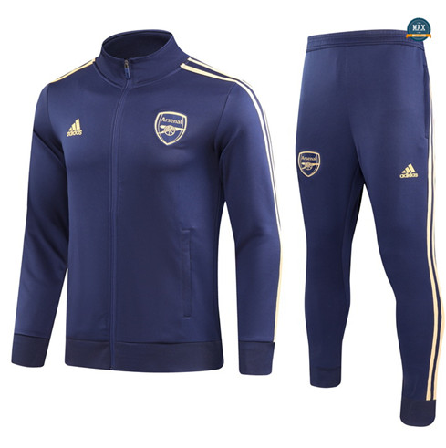 Achetez Max Maillots Veste Survetement Arsenal 2023/24 Bleu marine