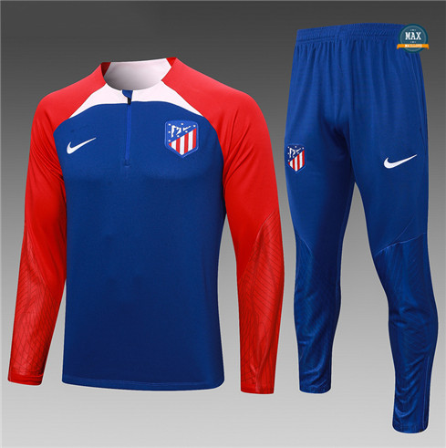 Acheter Max Maillots Survetement Atletico Madrid 2023/24 Bleu