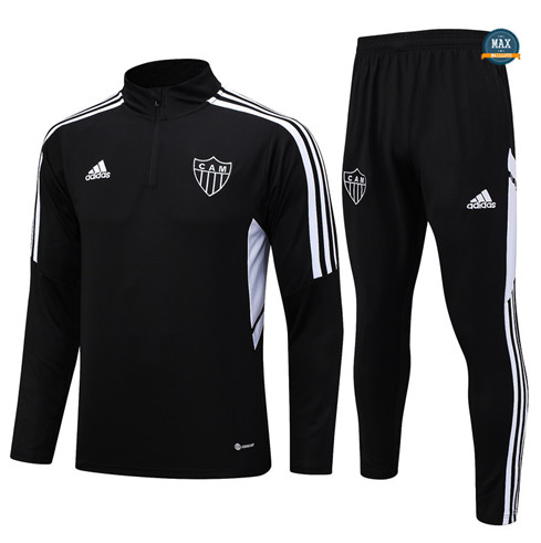 Nouveaux Max Maillot Survetement Atletico Mineiro 2023/24 Noir