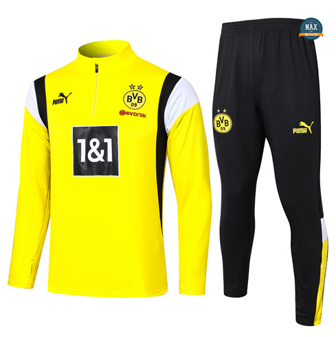 Marque Max Maillots Survetement Dortmund 2023/24 Jaune