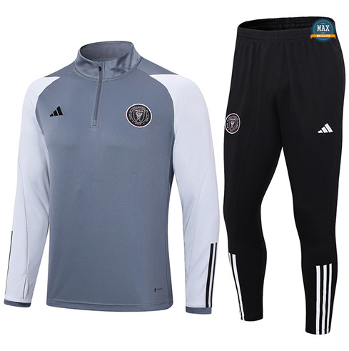 Acheter Max Maillots Survetement Enfant Inter Miami 2023/24 Gris