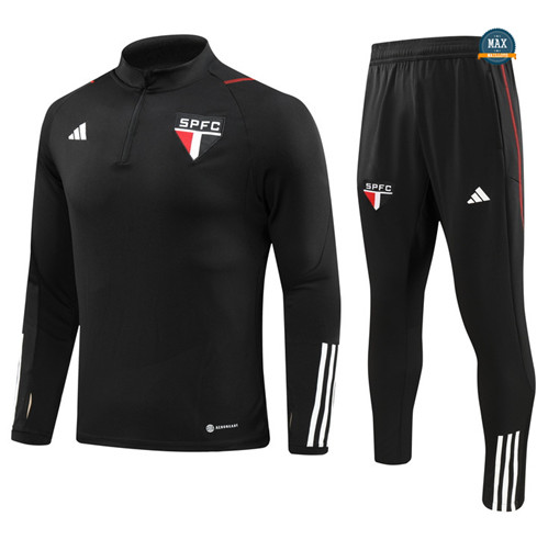 Marque Max Maillot Survetement Enfant Sao Paulo 2023/24 Noir