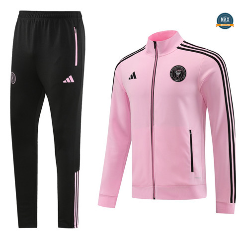 Créer Max Maillot Veste Survetement Inter Miami 2023/24 Rose