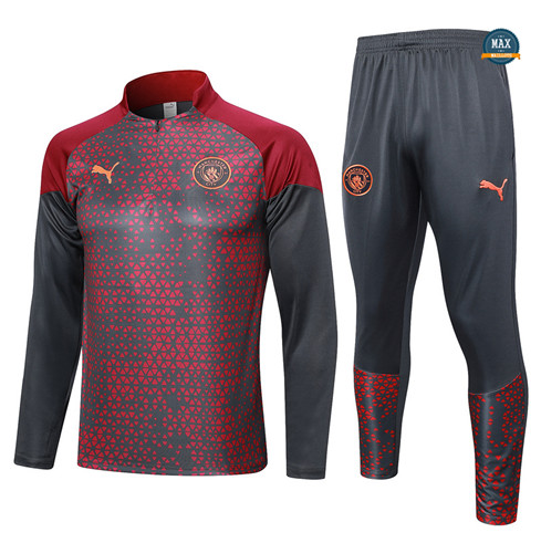 Achetez Max Maillots Survetement Manchester City 2023/24 Rouge