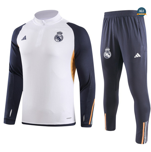 Créer Max Maillot Survetement Real Madrid 2023/24 Blanc