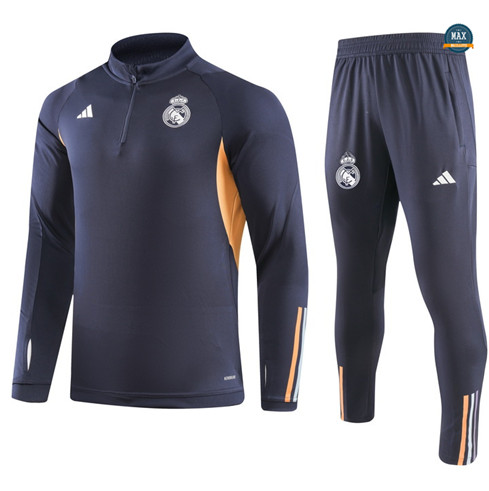 Acheter Max Maillots Survetement Real Madrid 2023/24 Bleu