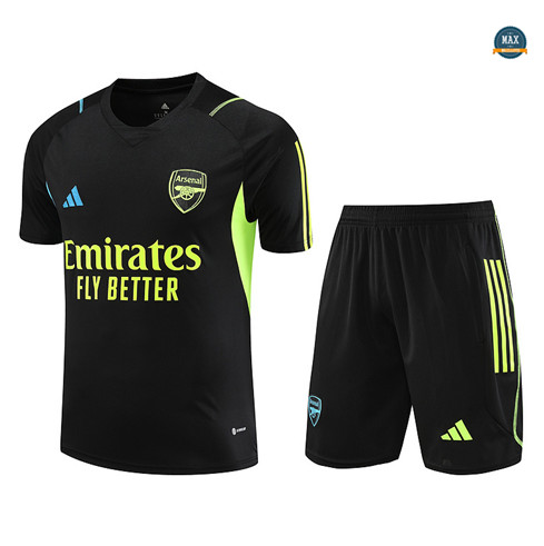 Soldes Max Maillots Arsenal + Short 2023/24 Training Noir