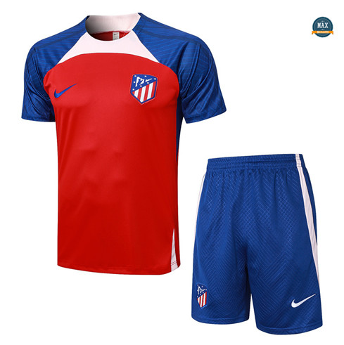 Acheter Max Maillots Atletico Madrid + Short 2023/24 Training Rouge