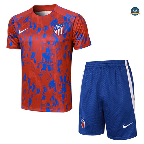 Nouveaux Max Maillot Atletico Madrid + Short 2023/24 Training Rouge