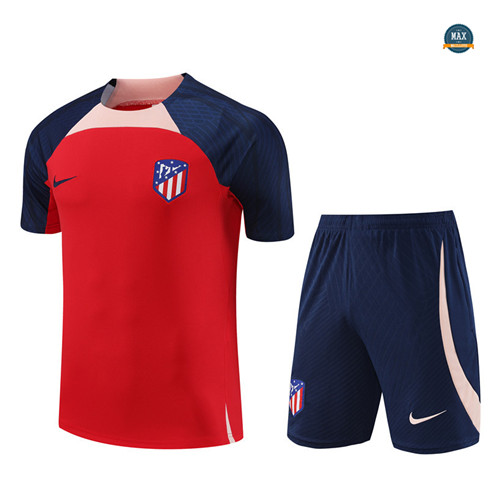 Soldes Max Maillots Atletico Madrid + Short 2023/24 Training Rouge