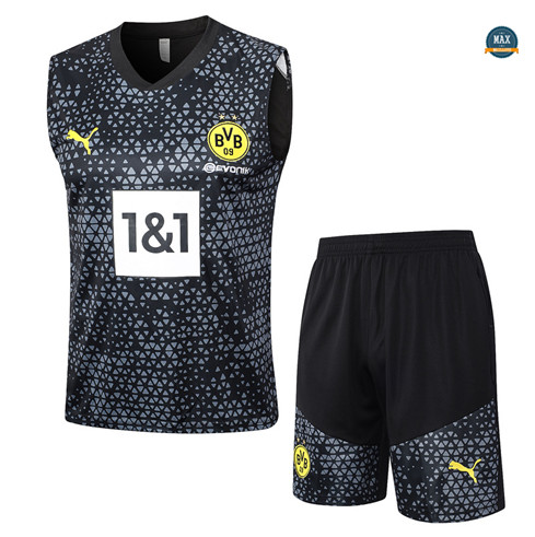 Marque Max Maillot Borussia Dortmund Debardeur + Short 2023/24 Training Noir