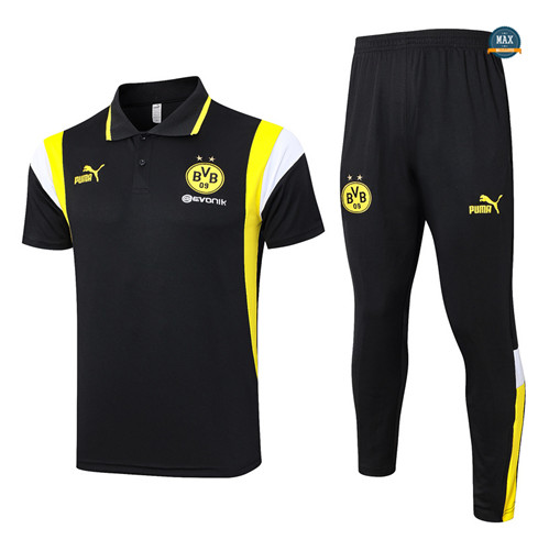 Achetez Max Maillots Borussia Dortmund + Pantalon 2023/24 Training Noir
