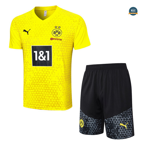Acheter Max Maillots Borussia Dortmund + Short 2023/24 Training Jaune