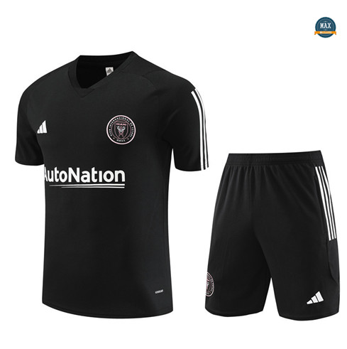 Vente Max Maillot Inter Miami Enfant + Short 2023/24 Training Noir