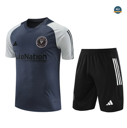 Nouveaux Max Maillot Inter Miami + Short 2023/24 Training Gris