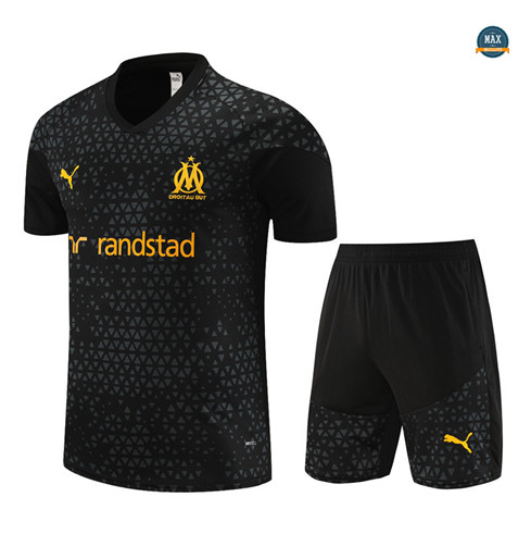 Acheter Max Maillots Olympique Marseille + Short 2023/24 Training Noir