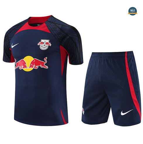 Vente Max Maillot RB Leipzig short tracksuit 2023/24 Bleu