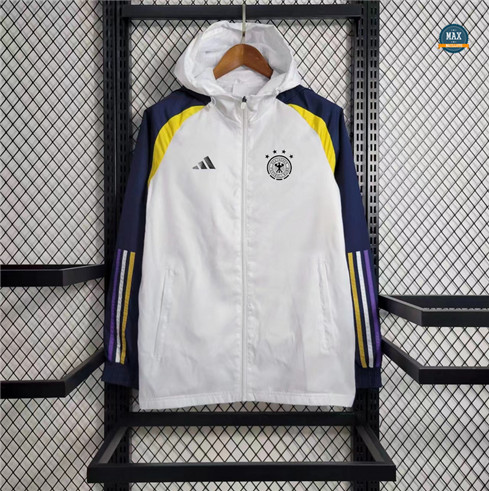 Achetez Max Maillots Veste Coupe vent Allemagne 2023/24 Blanc