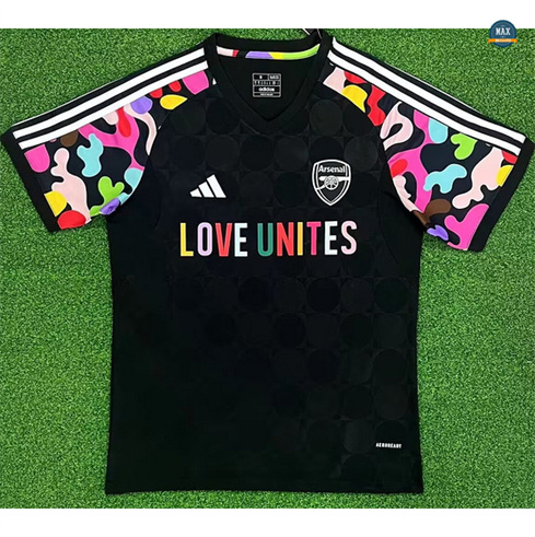 Achetez Max Maillot Arsenal pre-match Training Noir 2023/24