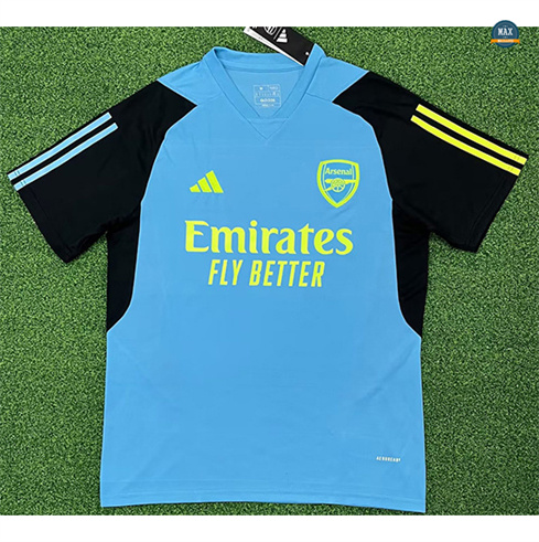 Vente Max Maillots Arsenal Training Bleu 2023/24