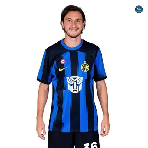 Marque Max Maillots Inter Milan Co-marque Transformers 2023/24