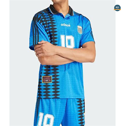 Soldes Max Maillot Argentine Enfant Bleu 2023/24